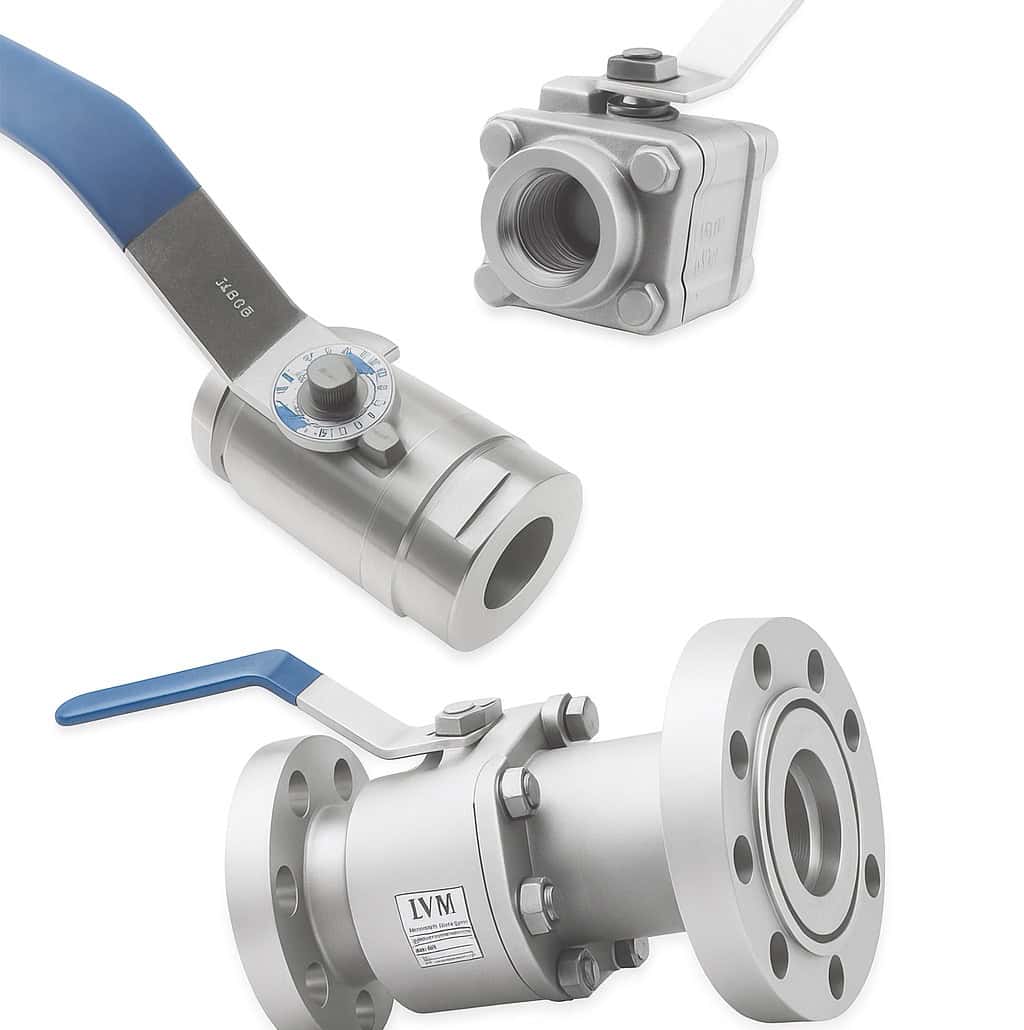 High-pressure industrial valves with advanced control systems for fluid management.