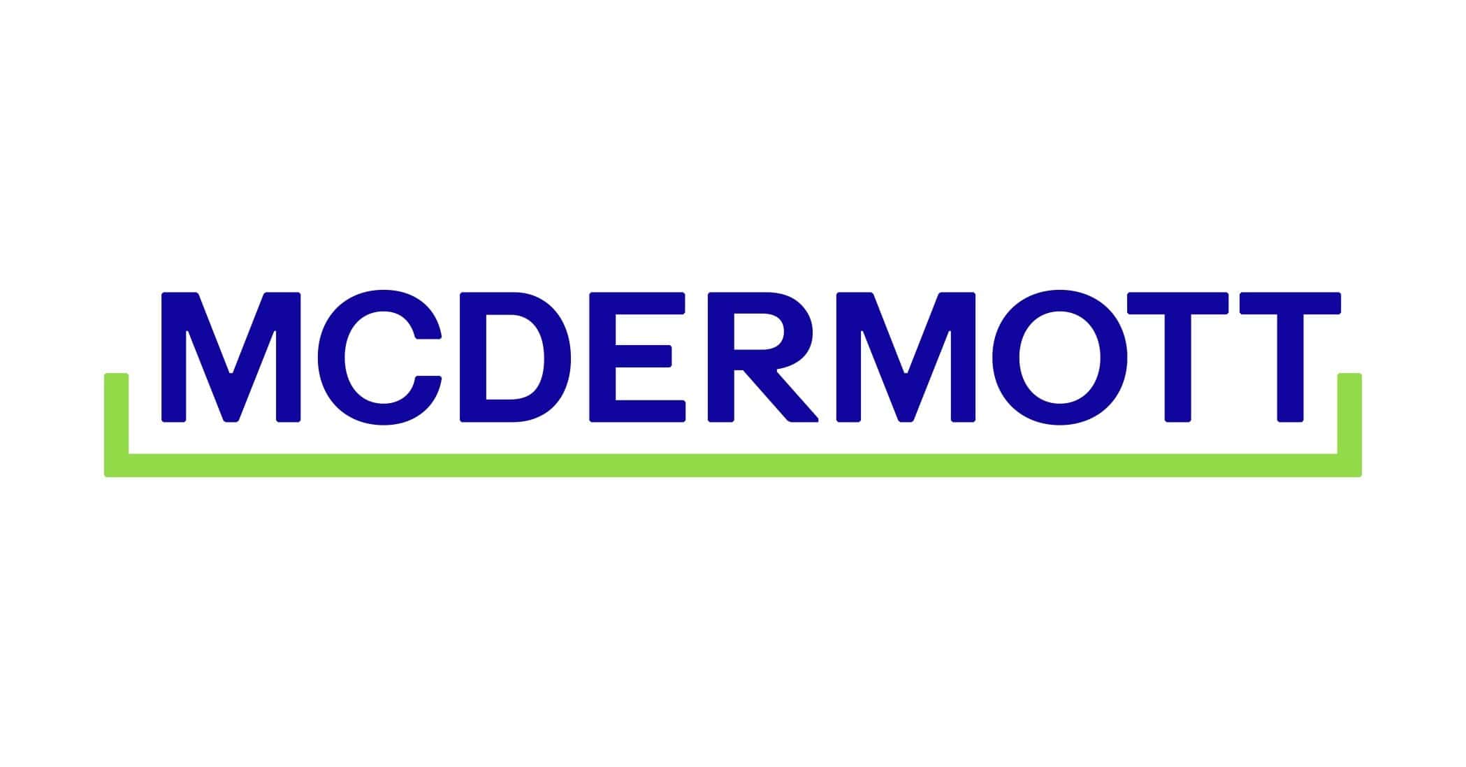IVM logo with McDermott branding for industrial valve management and engineering solutions.